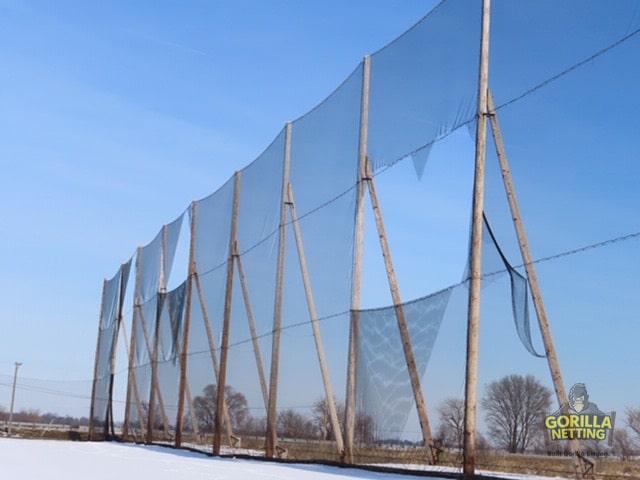 Damaged Driving Range Netting at Sugar Grove Family Golf Center Gets Replacement