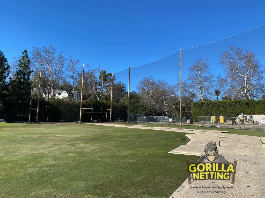 2023 US Open LA Country Club Temporary Netting Barrier