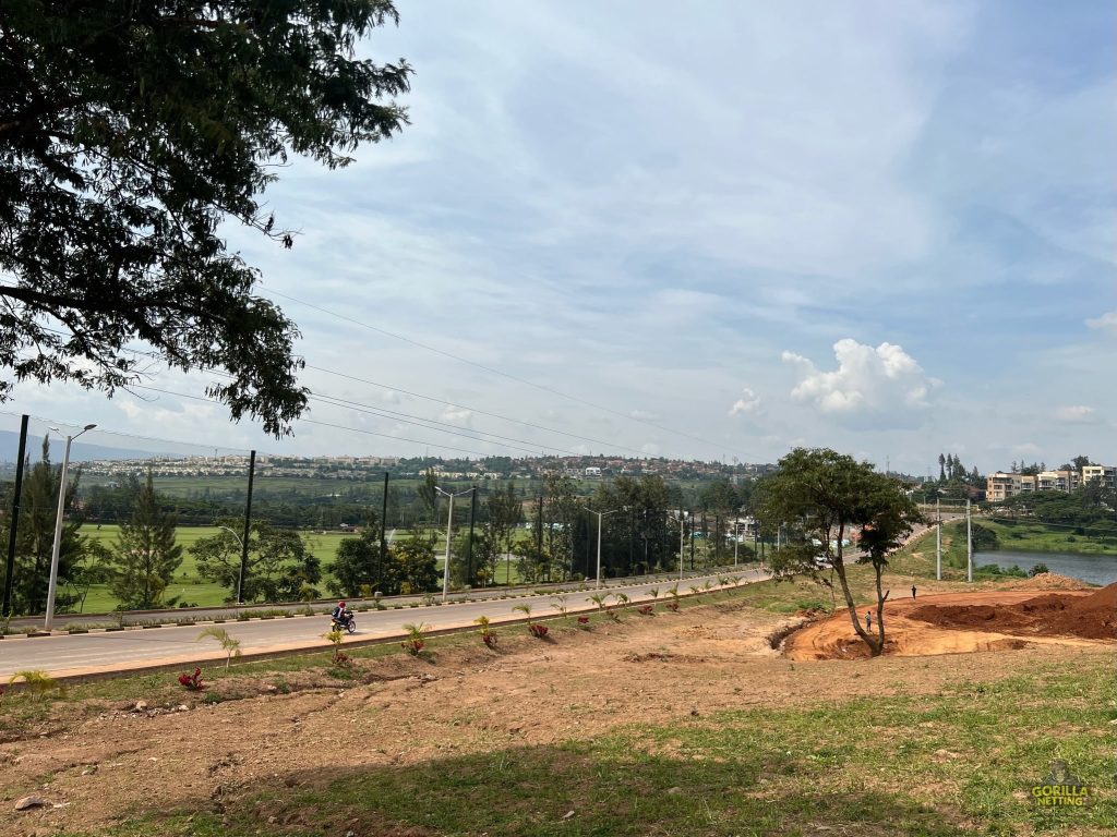 Driving Range Netting System Installation at Kigali Golf Resort & Villas, in Kigali, Rwanda - by Gorilla Netting LLC