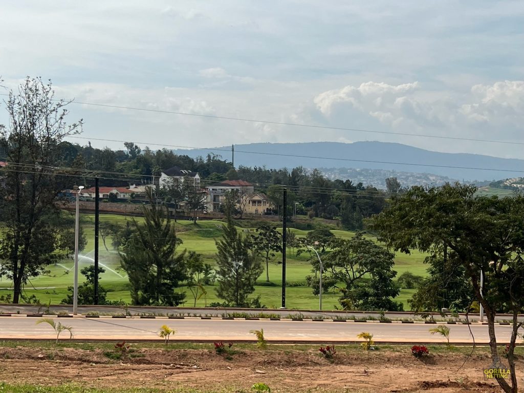 Driving Range Netting System Installation at Kigali Golf Resort & Villas, in Kigali, Rwanda - by Gorilla Netting LLC