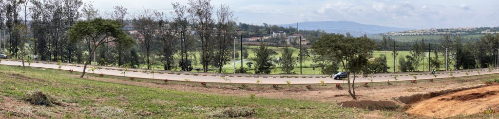 Driving Range Netting System Installation at Kigali Golf Resort & Villas, in Kigali, Rwanda - by Gorilla Netting LLC