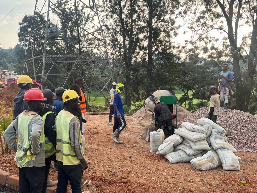 Driving Range Netting System Installation at Kigali Golf Resort & Villas, in Kigali, Rwanda - by Gorilla Netting LLC