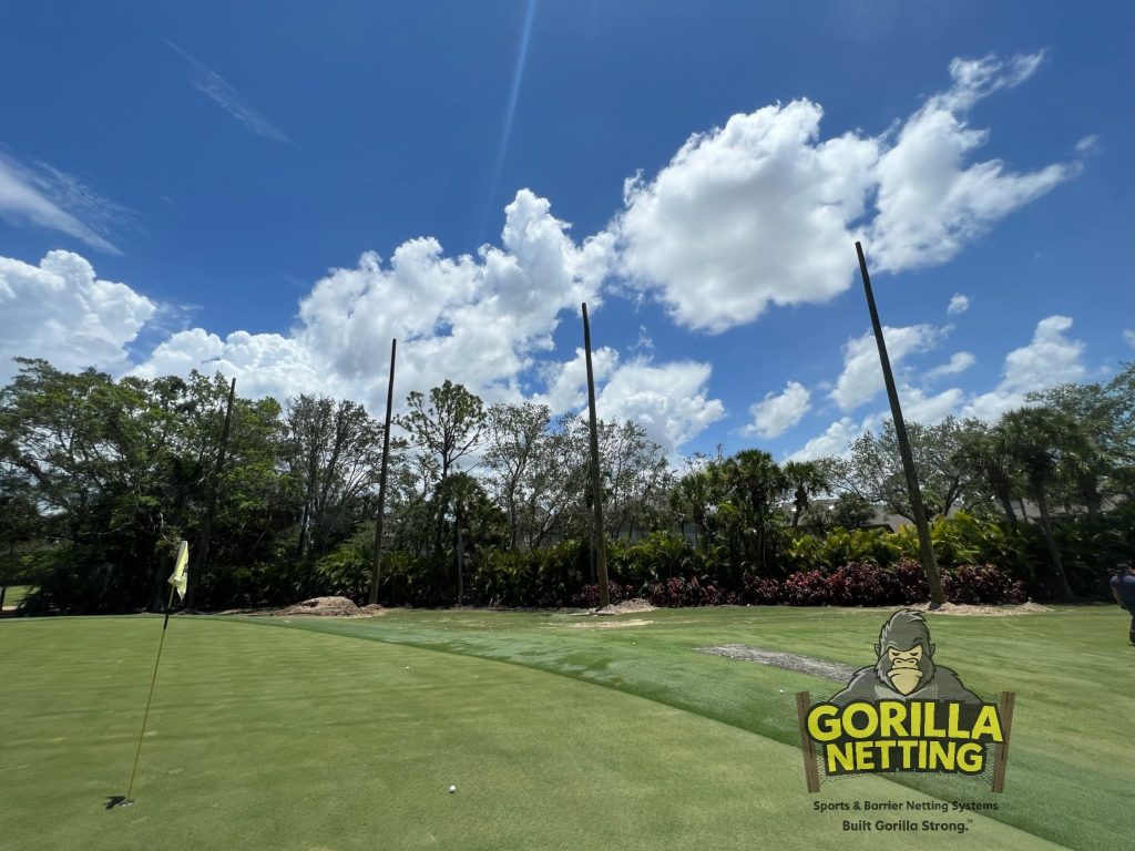 Eagle Creek Country Club Driving Range Netting System