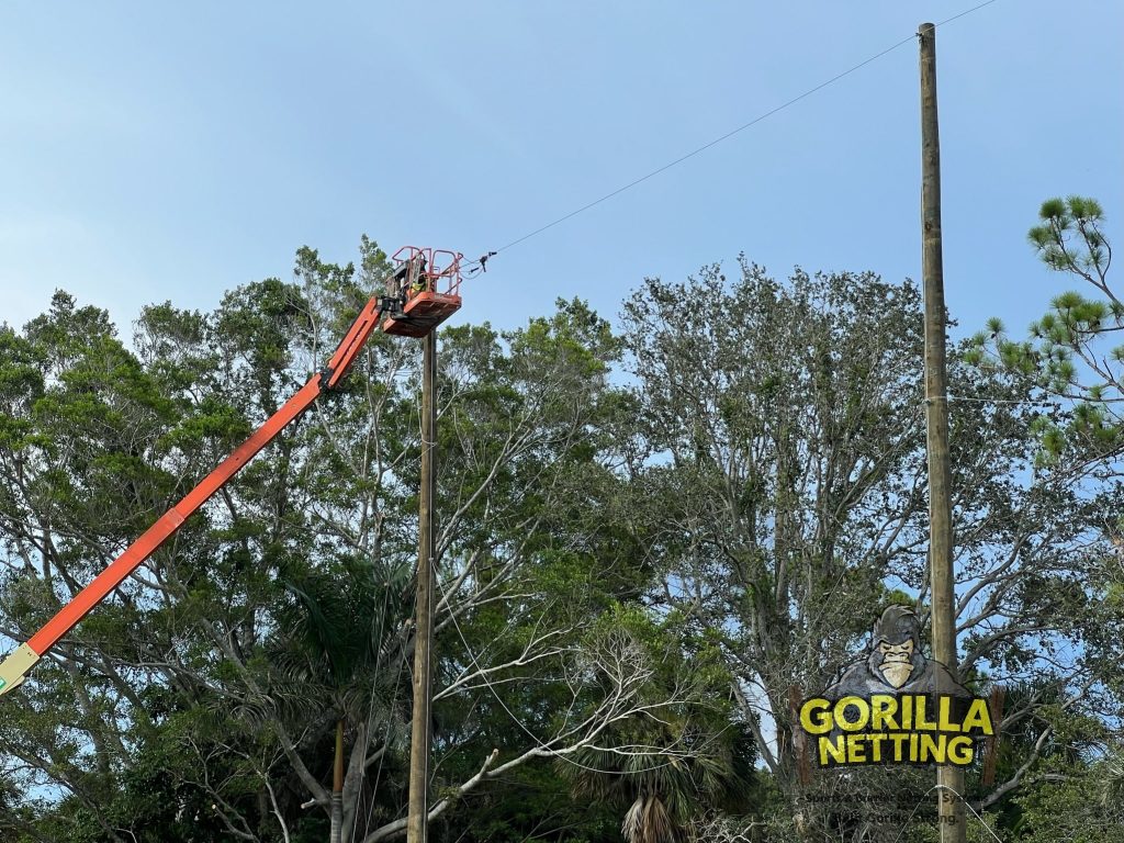 Eagle Creek Country Club Driving Range Netting System