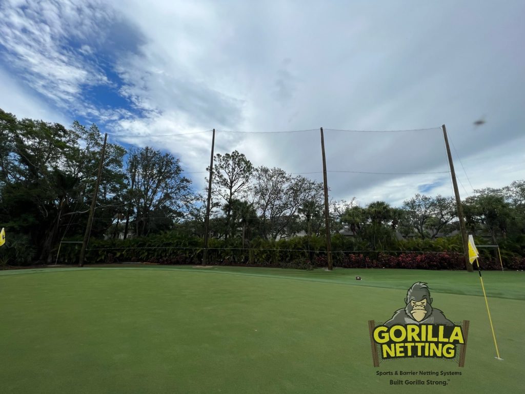 Eagle Creek Country Club Driving Range Netting System