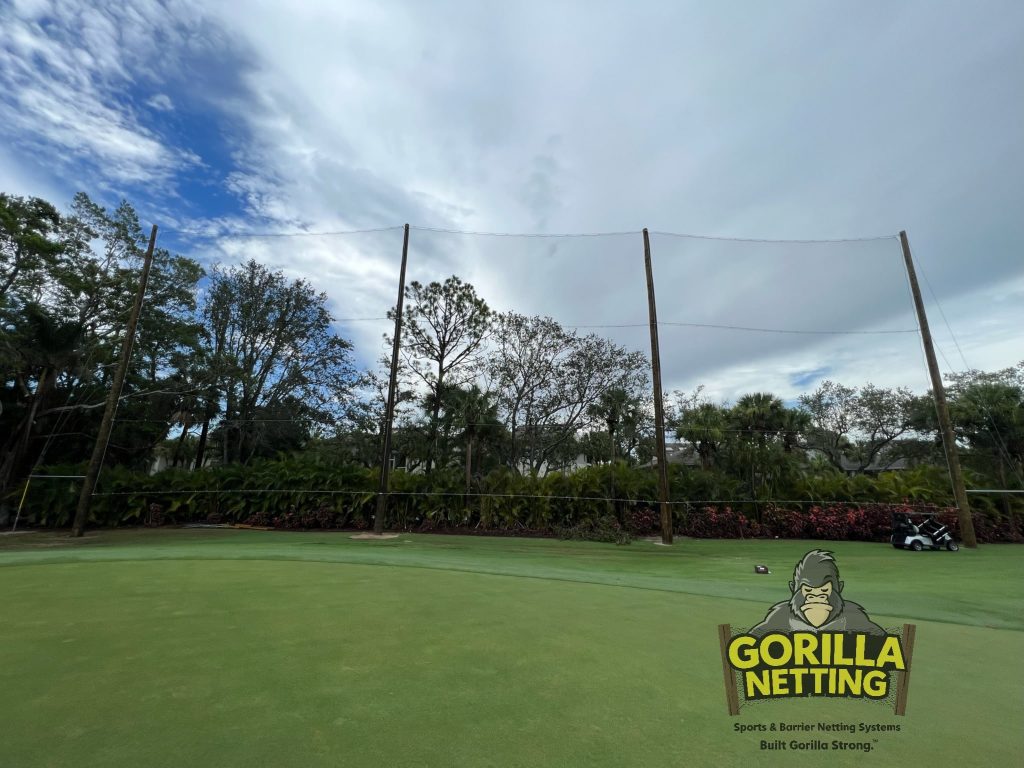 Eagle Creek Country Club Driving Range Netting System