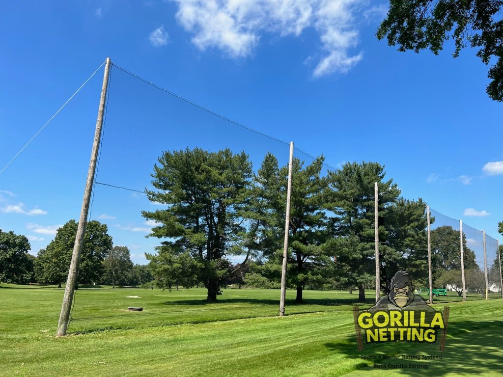 Ohio Prestwick Country Club Driving Range Netting System Replacement