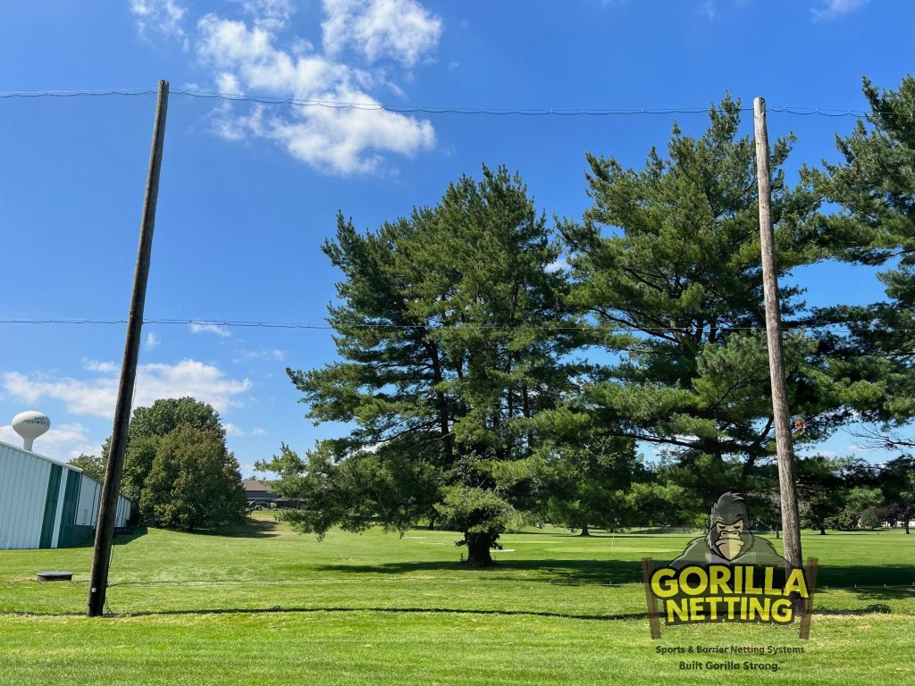 Ohio Prestwick Country Club Driving Range Netting System Replacement