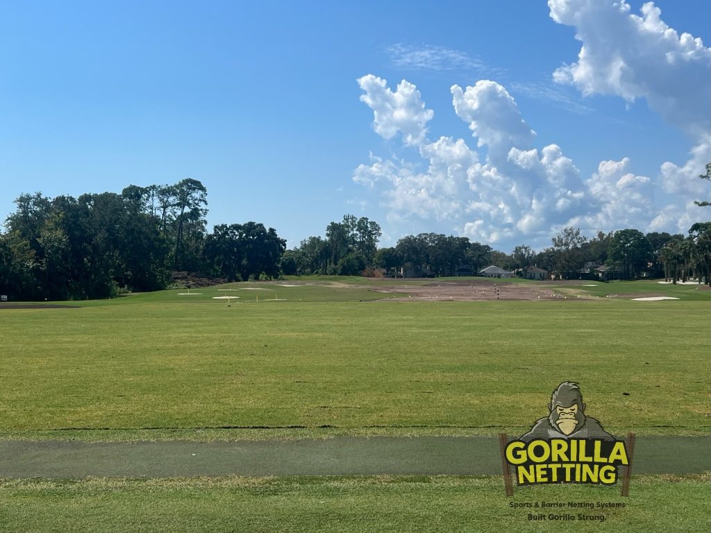 Atlantic Beach Country Club Driving Range Netting System