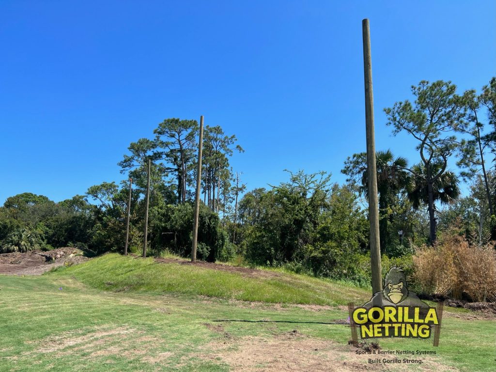 Atlantic Beach Country Club Driving Range Netting System