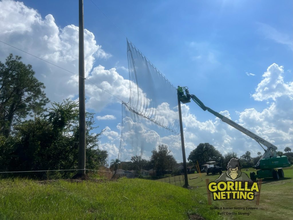 Atlantic Beach Country Club Driving Range Netting System