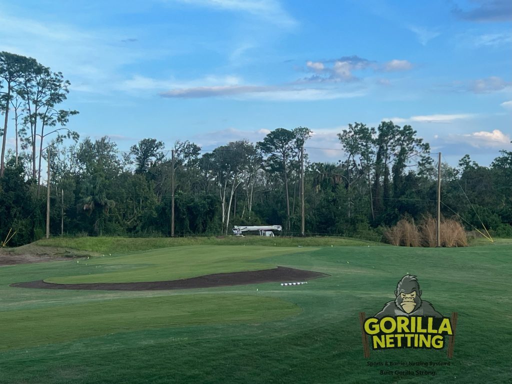 Atlantic Beach Country Club Driving Range Netting System