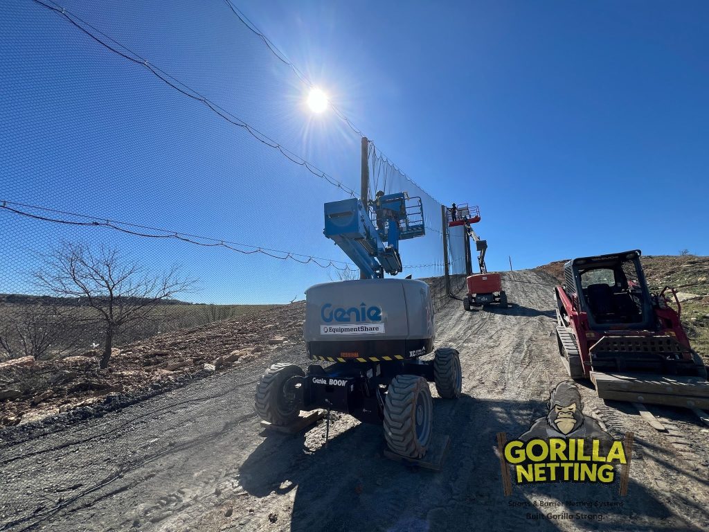 Litter Control Fence Installed for The City of Brownwood, TX