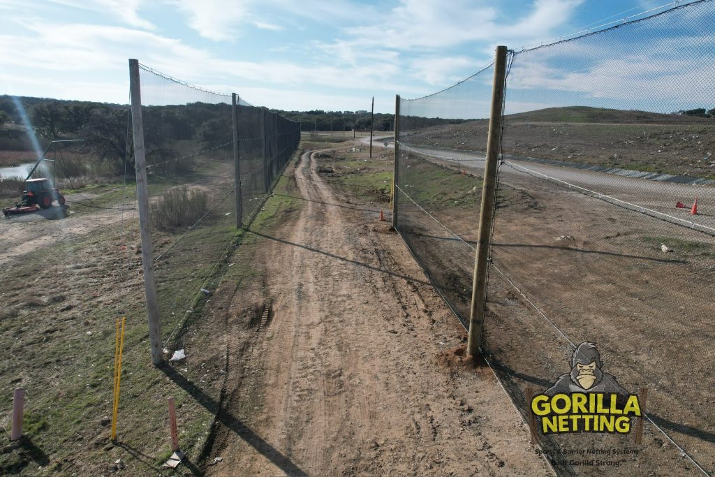 Litter Control Fence Installed for The City of Brownwood, TX