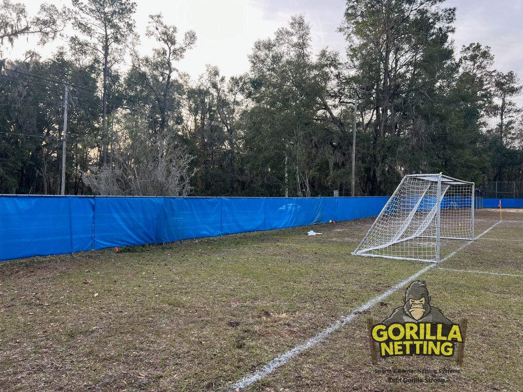 Epiphany Catholic Church Soccer Barrier Netting System