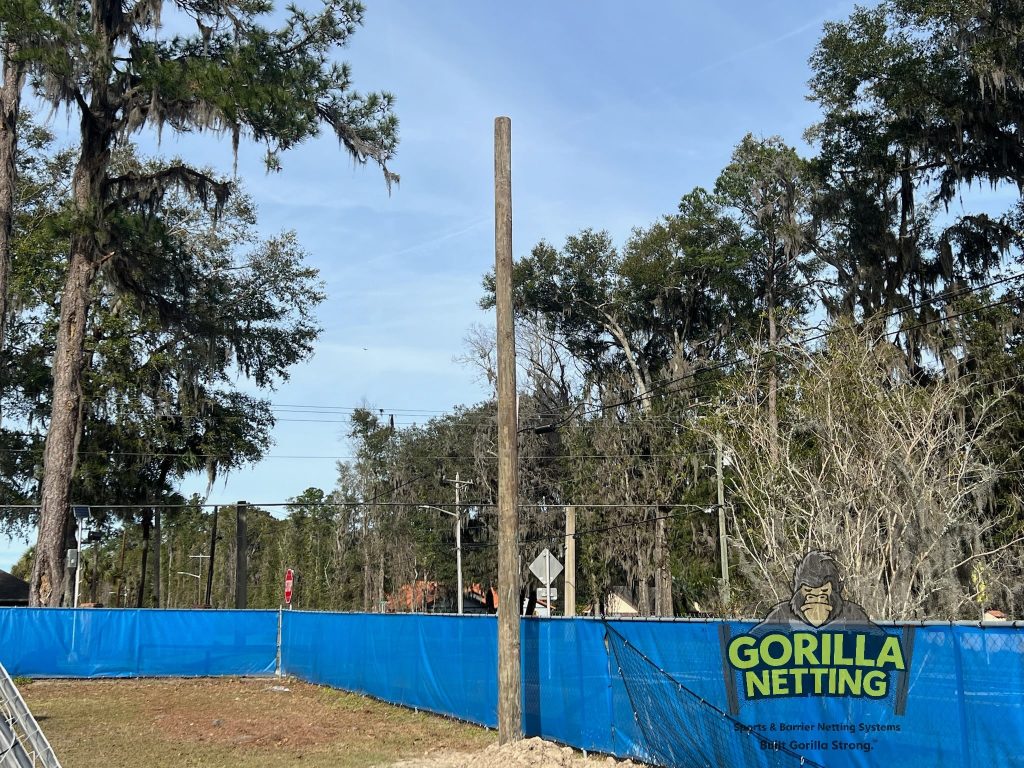 Epiphany Catholic Church Soccer Barrier Netting System