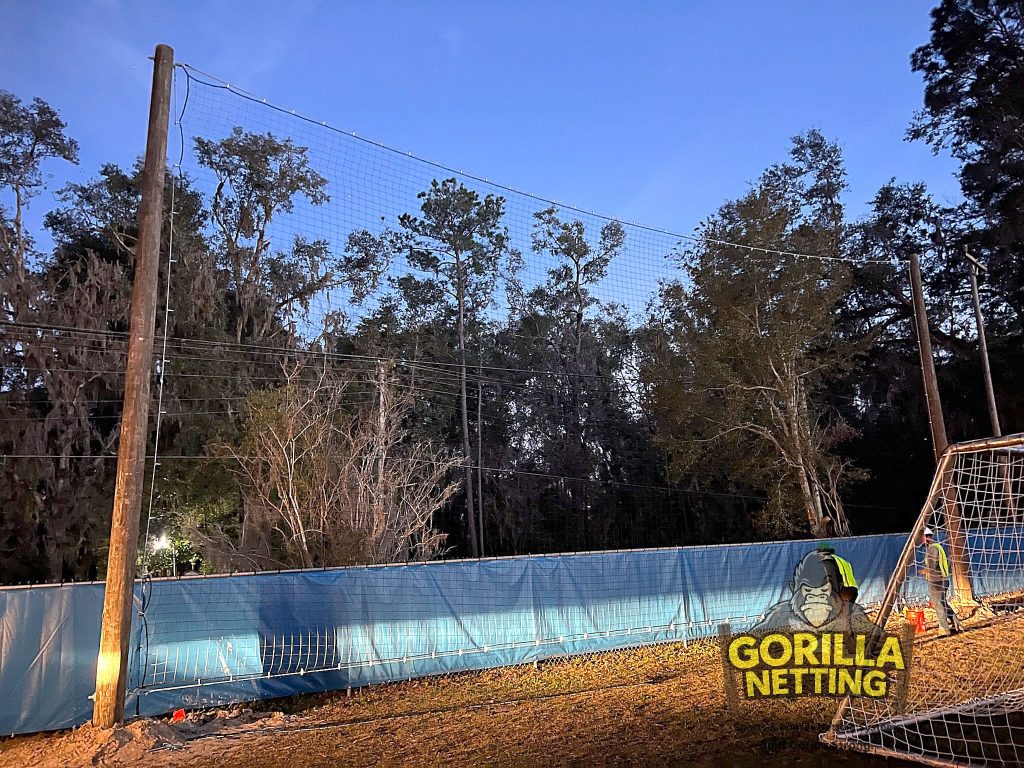 Epiphany Catholic Church Soccer Barrier Netting System