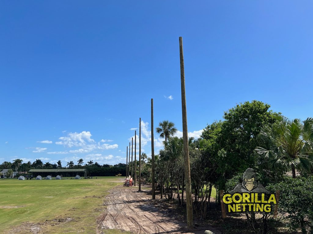 Lost City Golf Club Driving Range Netting System