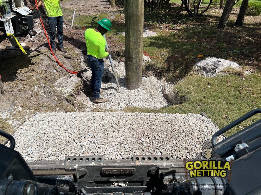 Lost City Golf Club Driving Range Netting System