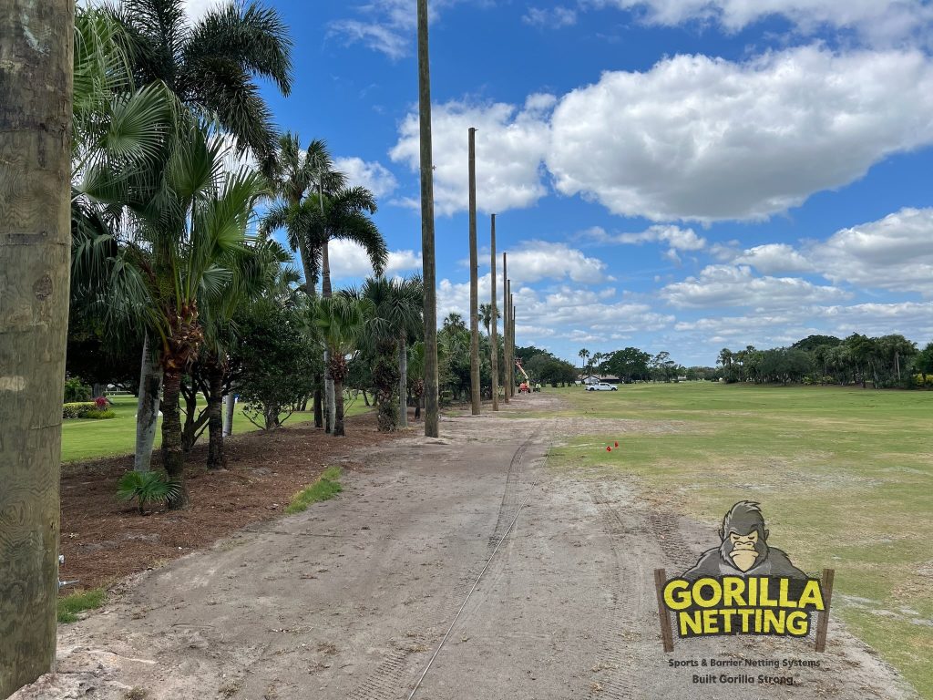 Lost City Golf Club Driving Range Netting System