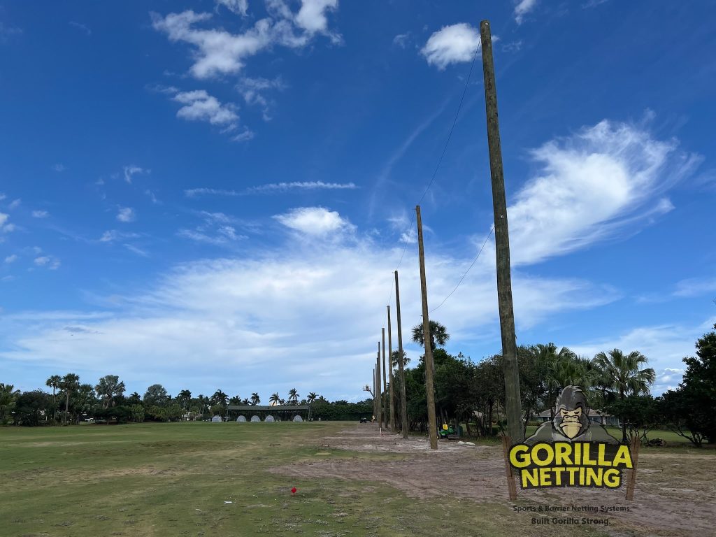 Lost City Golf Club Driving Range Netting System