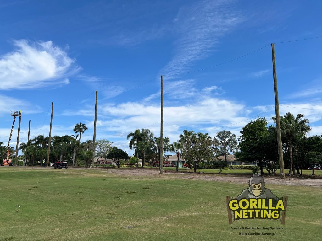 Lost City Golf Club Driving Range Netting System