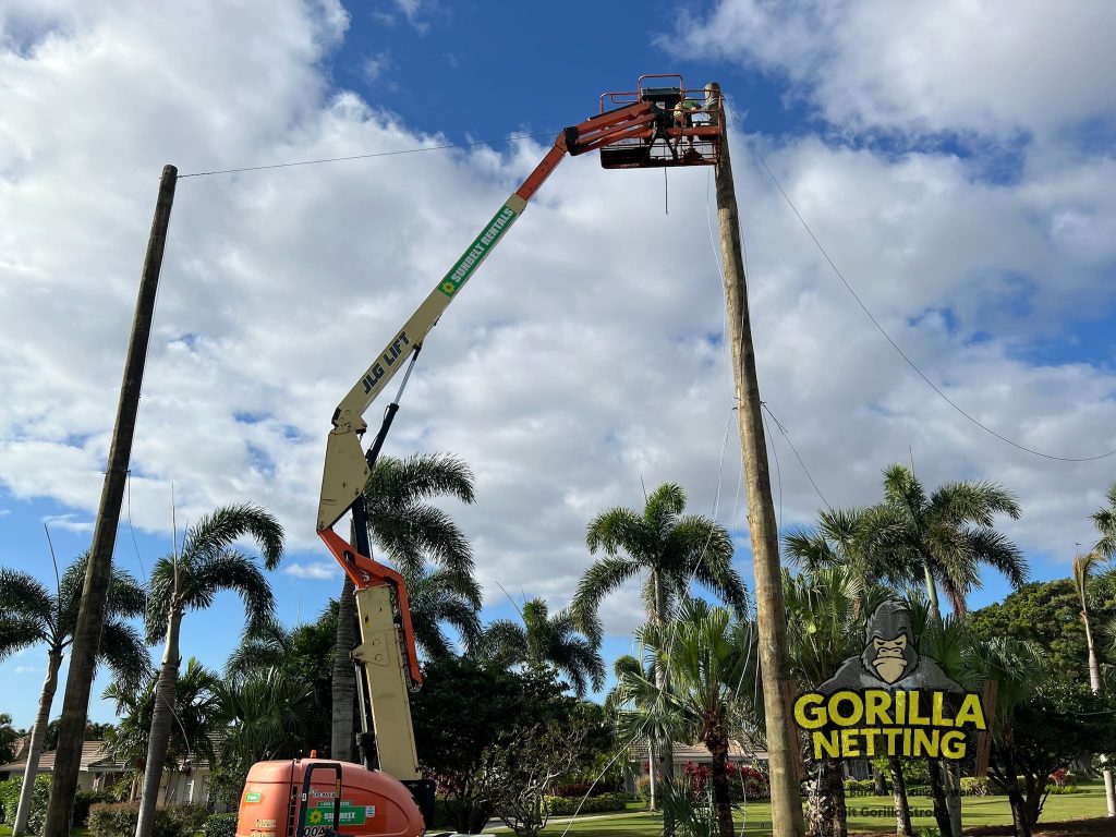 Lost City Golf Club Driving Range Netting System