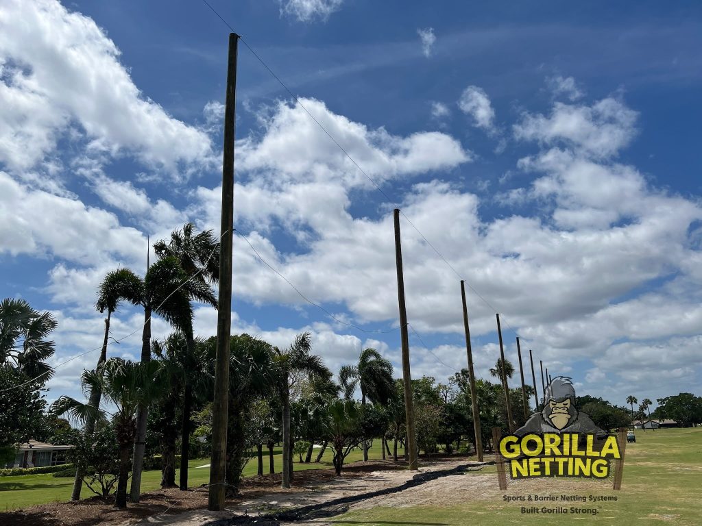 Lost City Golf Club Driving Range Netting System