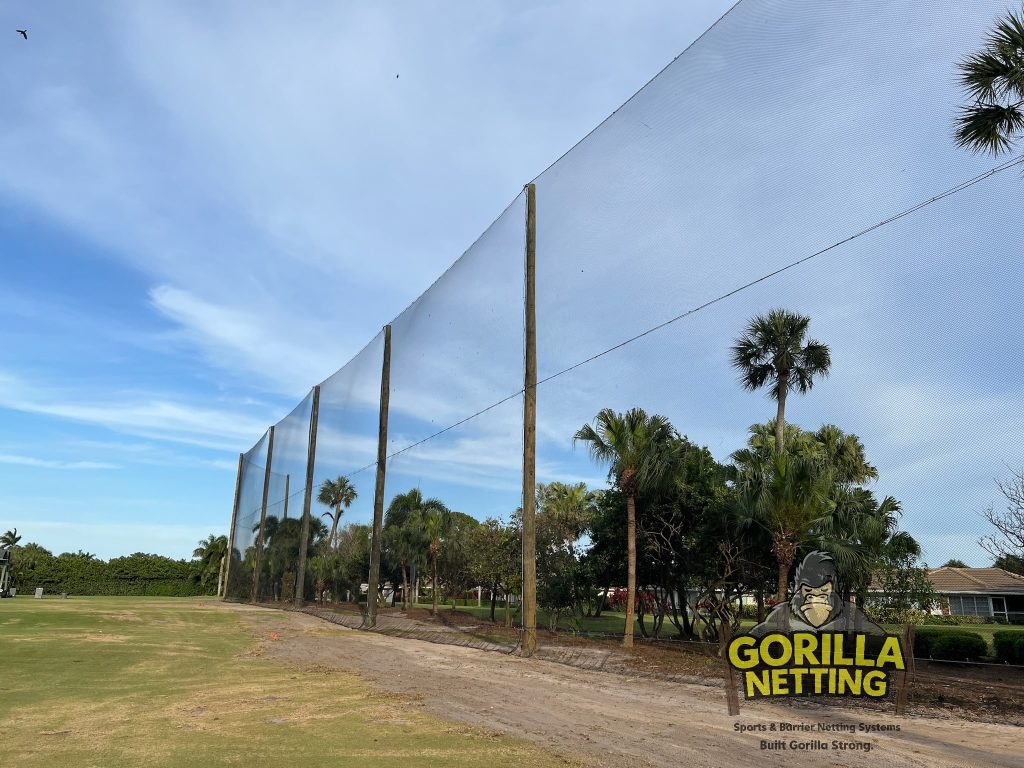 Lost City Golf Club Driving Range Netting System