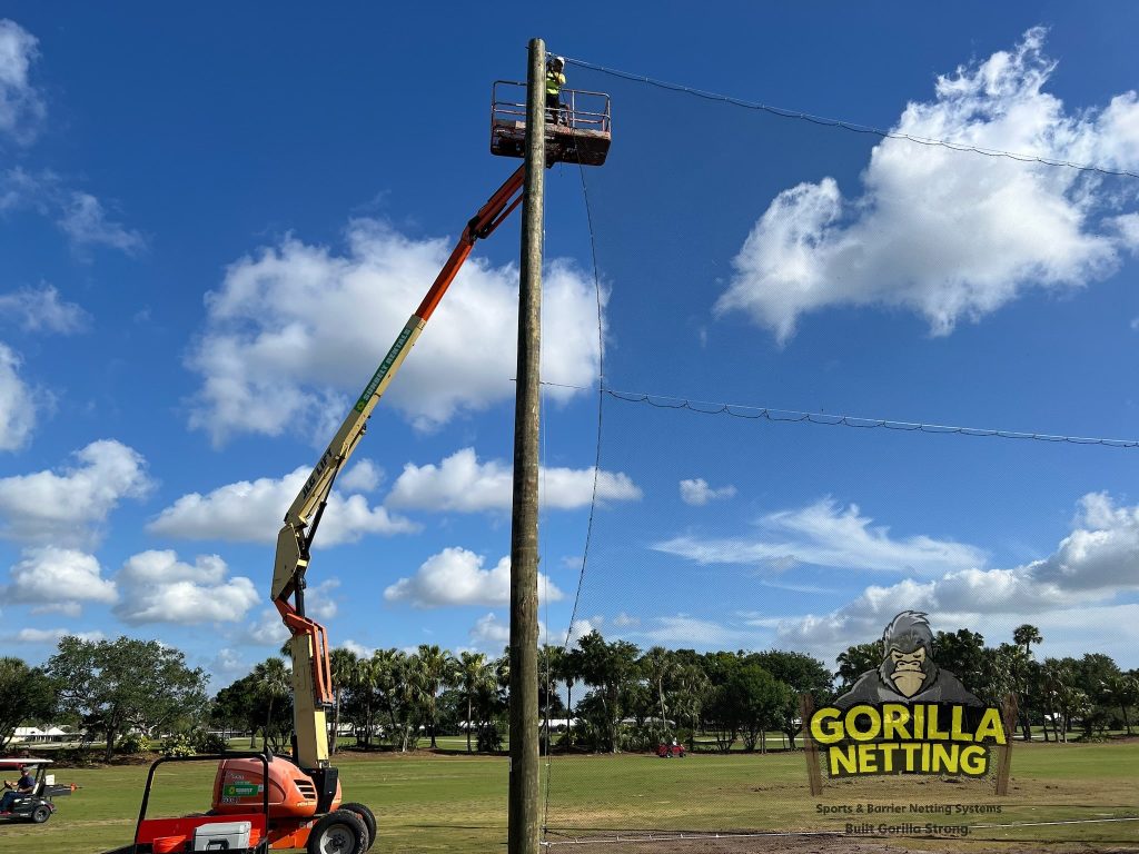 Lost City Golf Club Driving Range Netting System