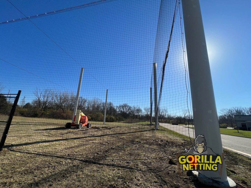 Netted Drone Enclosure Built for Matrix Research