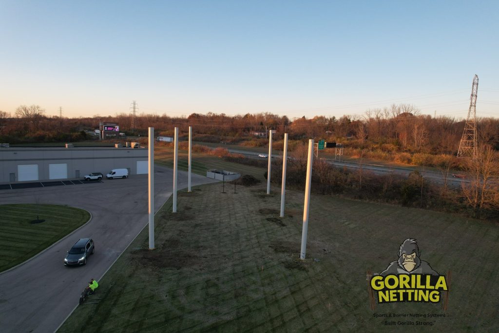 Netted Drone Enclosure Built for Matrix Research