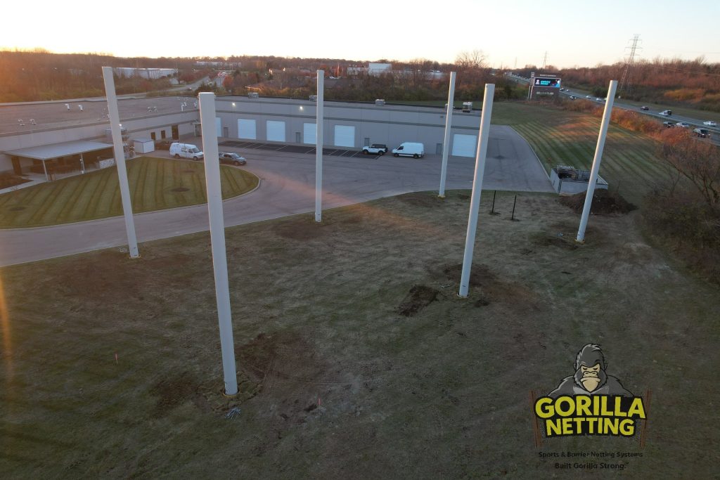 Netted Drone Enclosure Built for Matrix Research