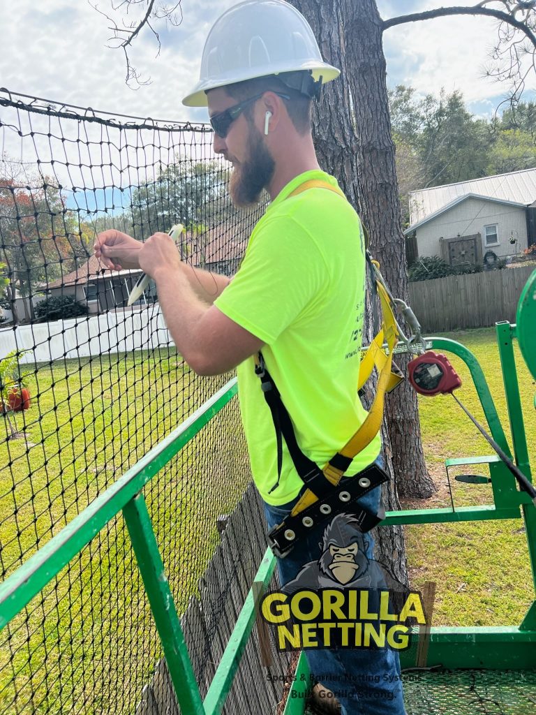 Sports Netting Repair & Mending for Putnam Park Soccer Fields