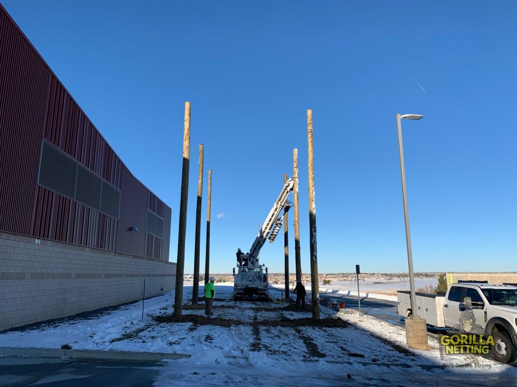 Netted Drone Enclosure at Cherry Creek Innovation Campus