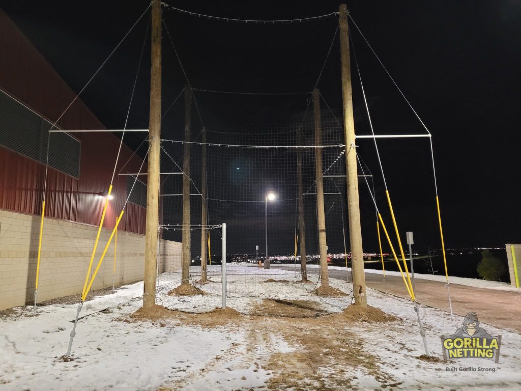 Netted Drone Enclosure at Cherry Creek Innovation Campus