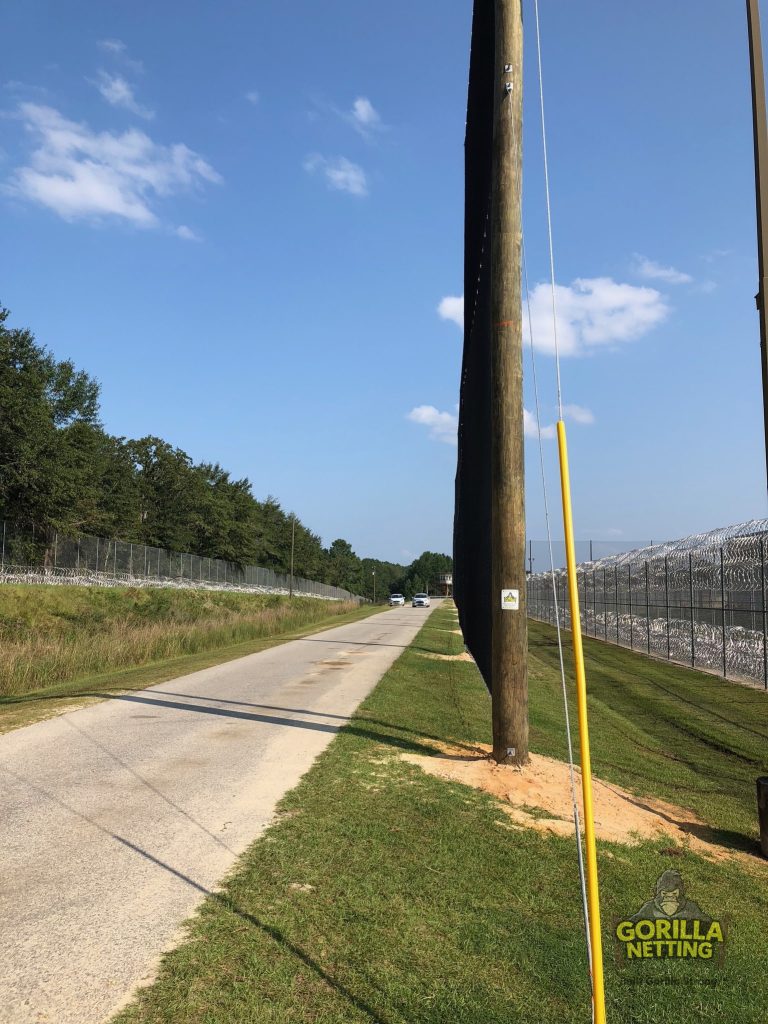 Security Perimeter Netting System, CoreCivic McRae Correctional