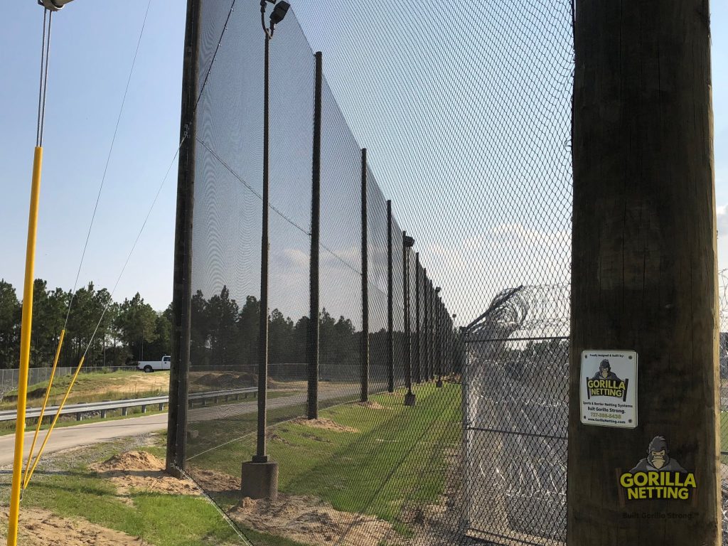 Security Perimeter Netting System, CoreCivic McRae Correctional