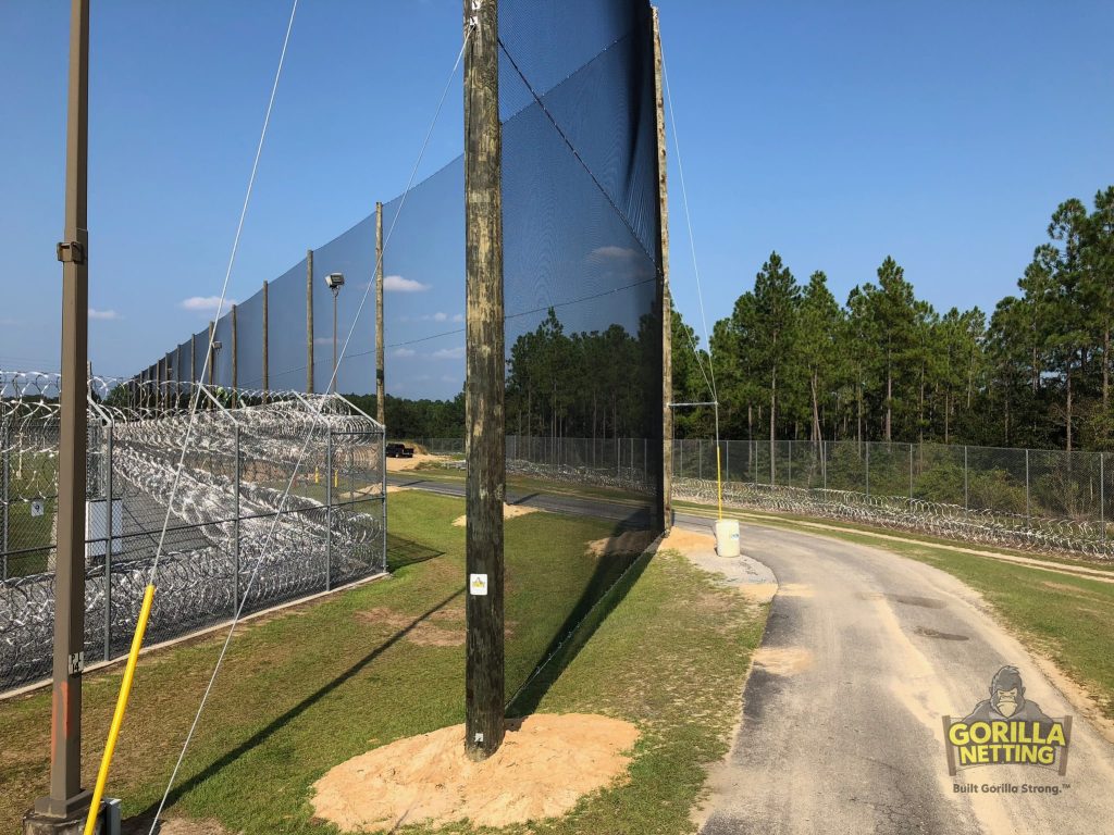 Security Perimeter Netting System, CoreCivic McRae Correctional