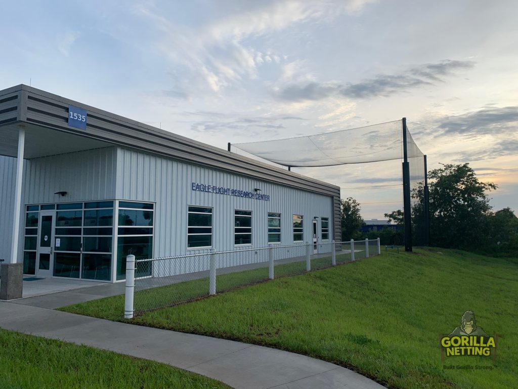 Netted Drone Enclosure Install at Embry-Riddle Aeronautical University