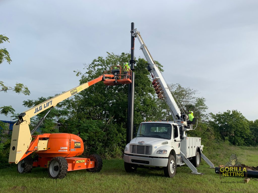 Netted Drone Enclosure Install at Embry-Riddle Aeronautical University