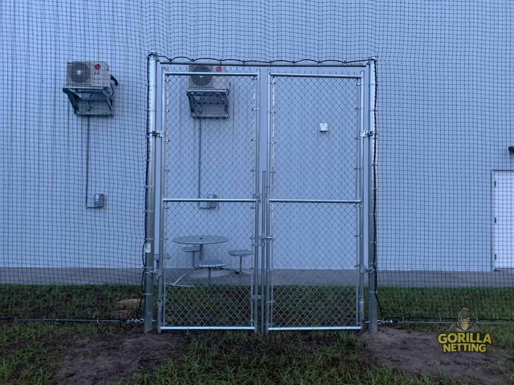 Netted Drone Enclosure Install at Embry-Riddle Aeronautical University