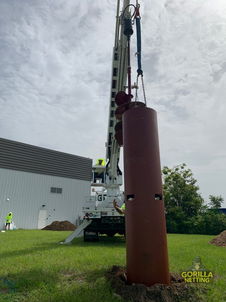 Netted Drone Enclosure Install at Embry-Riddle Aeronautical University