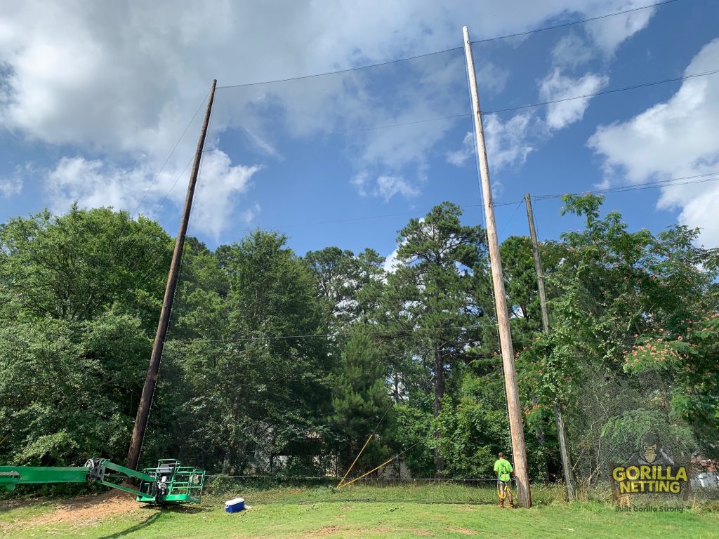 Driving Range Netting System Extension, at The First Tee of Atlanta