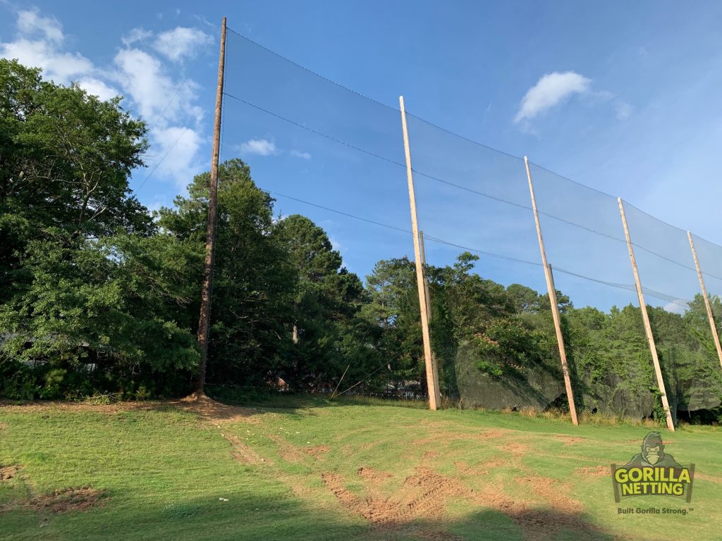 Driving Range Netting System Extension, at The First Tee of Atlanta