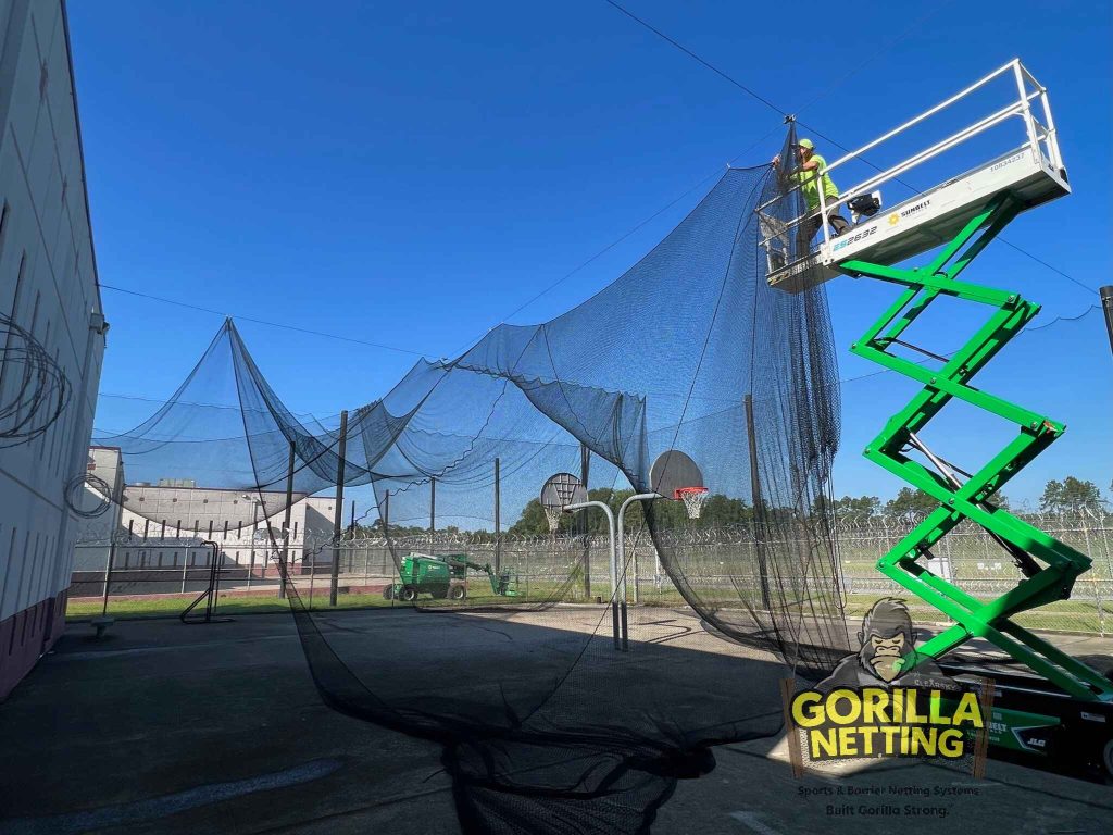 Overhead Contraband Netting Replacement at Wheeler Correctional Facility