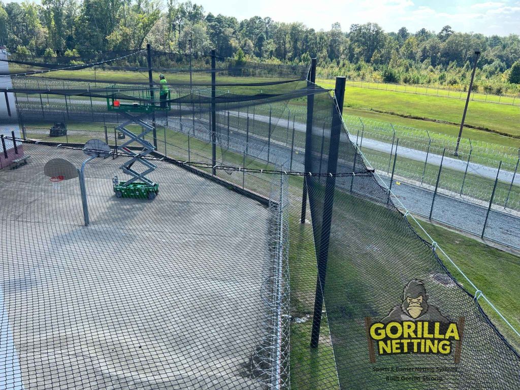 Overhead Contraband Netting Replacement at Wheeler Correctional Facility