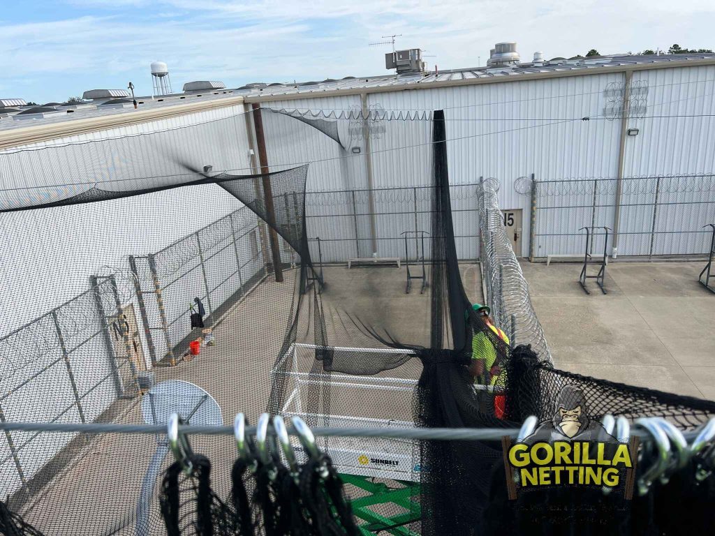 Overhead Contraband Netting Replacement at Wheeler Correctional Facility