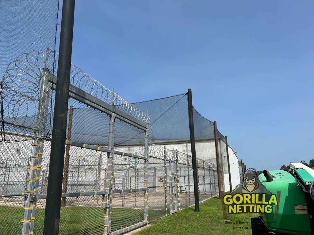 Overhead Contraband Netting Replacement at Wheeler Correctional Facility