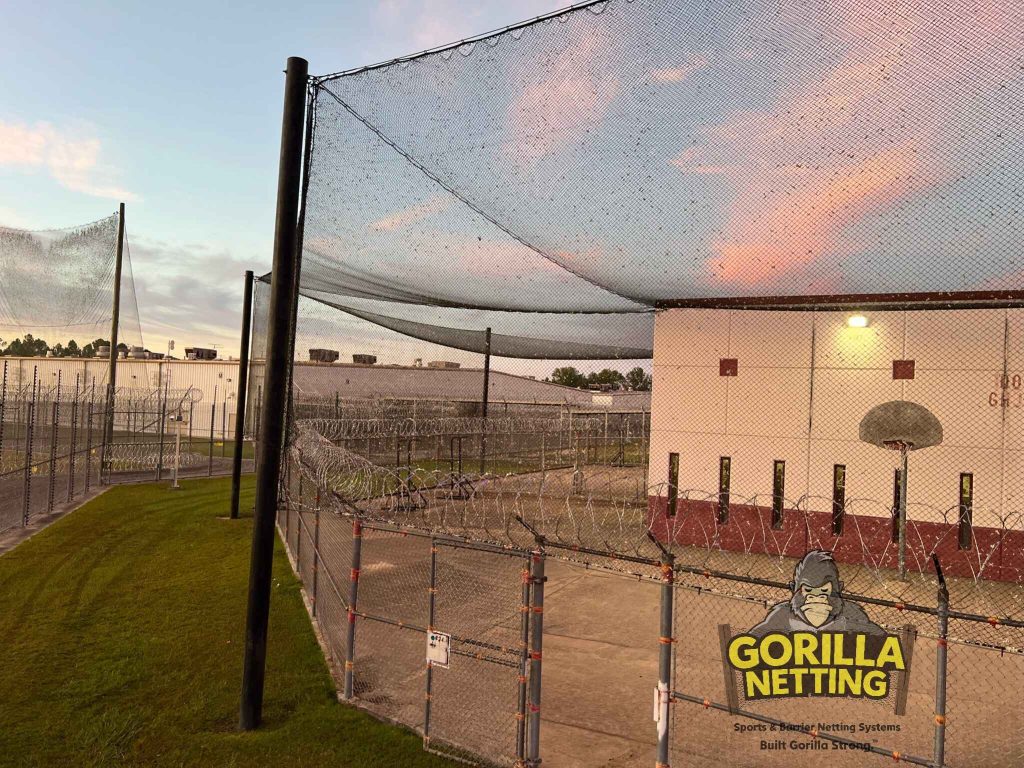 Overhead Contraband Netting Replacement at Wheeler Correctional Facility